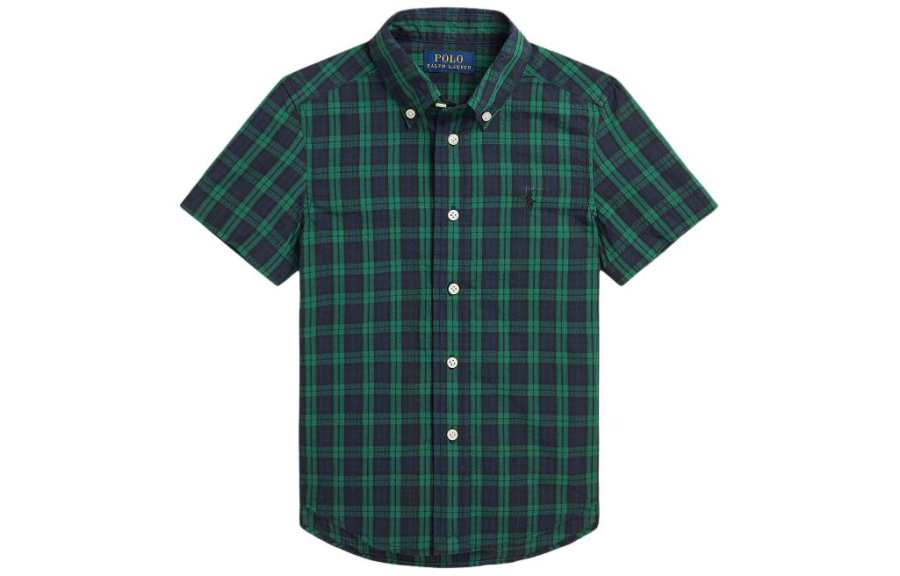 Polo Ralph Lauren Shirt SS24 Green Kids'