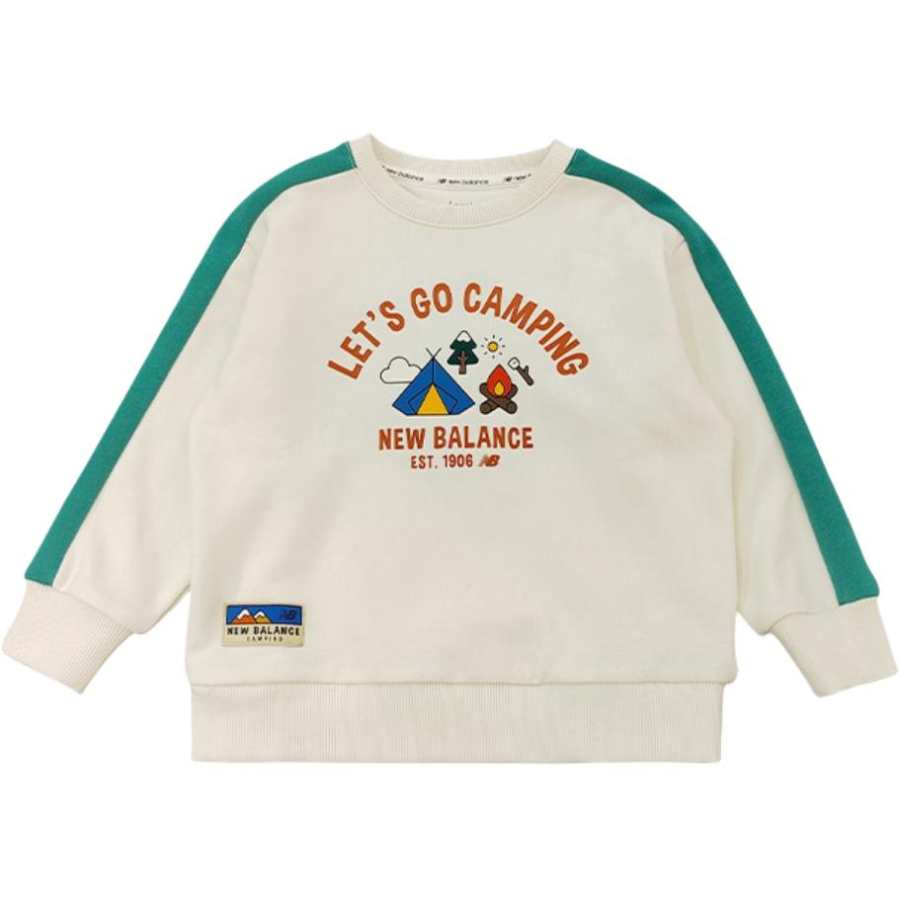 New Balance New Balance Sweatshirt Ivory White Kids'