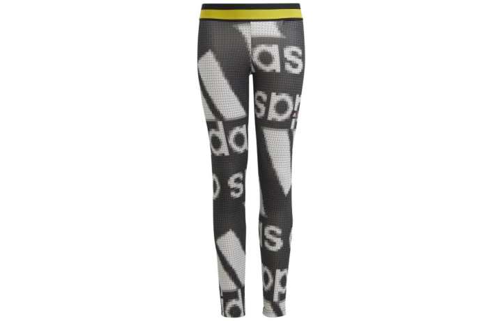 Adidas Adidas Knitted Sweatpants Letter Print Black Kids'