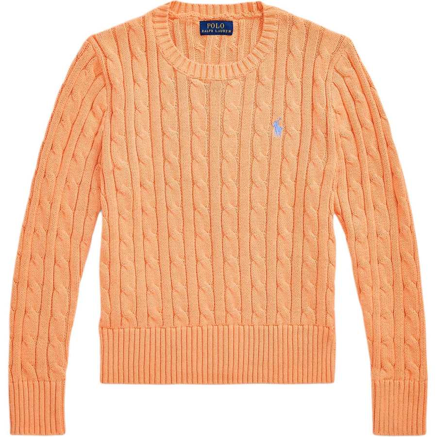 Polo Ralph Lauren Sweater SS25 Orange Teenagers