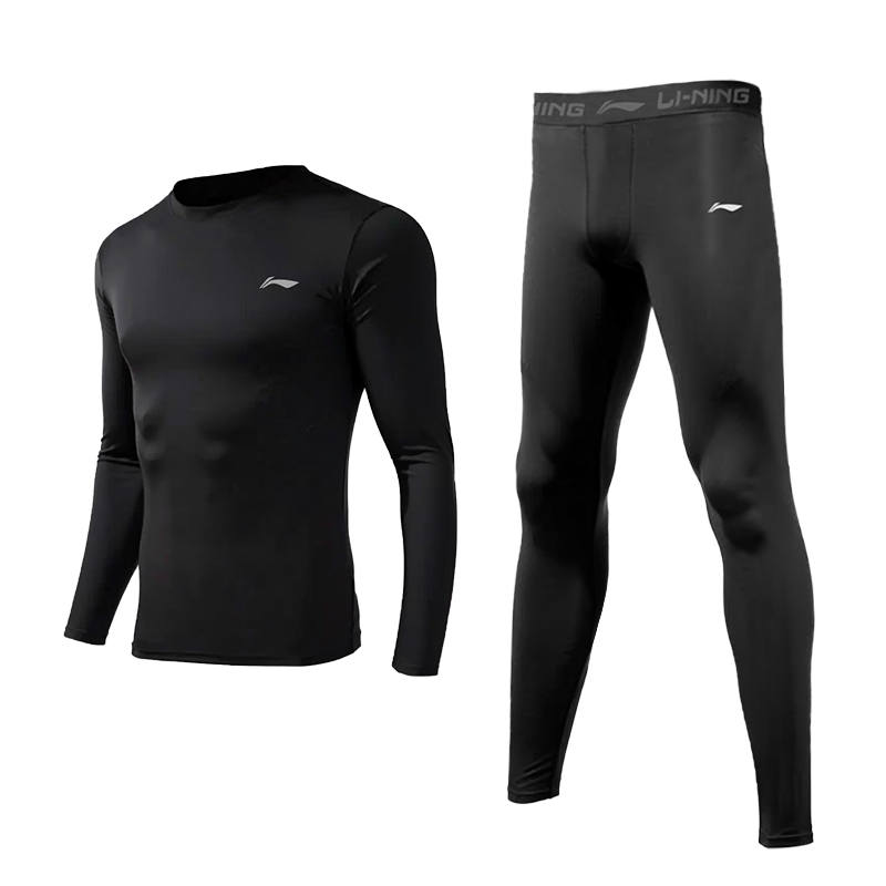 Li-Ning Li Ning Casual Sportswear Black Teenagers