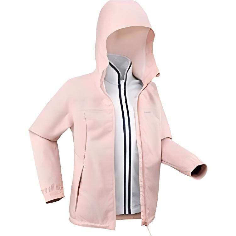 DECATHLON Windbreaker Jacket Soft Cute Pink Teenagers