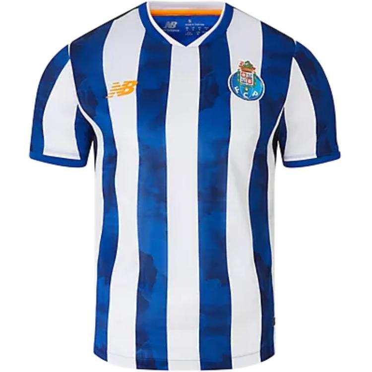 New Balance New Balance T Shirt FC Porto Home Youth Short Sleeve Jersey Blue White Kids'