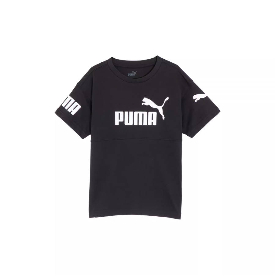 PUMA Kids T Shirts Crew Neck Moderate