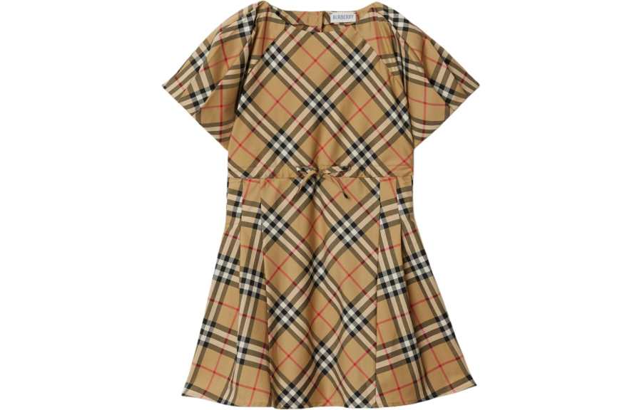 Burberry Children's Dress FW23 Beige Kids'