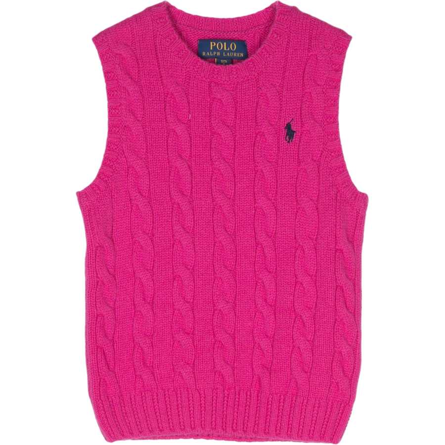 Polo Ralph Lauren Sweater SS24 Peach Pink Kids'
