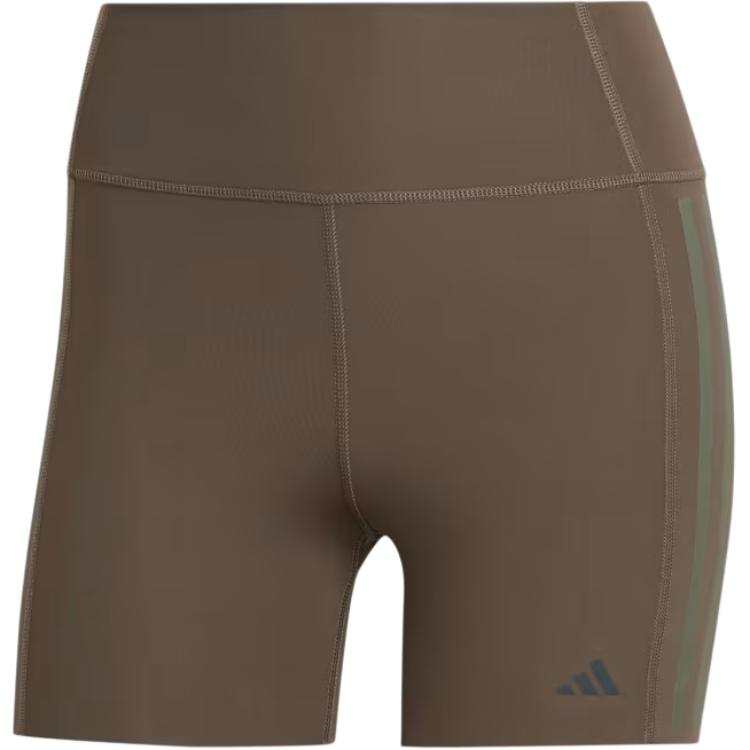 Adidas Adidas Free Shipping With AdiClub Optime 4-Inch Raw-Cut-Hem Leggings