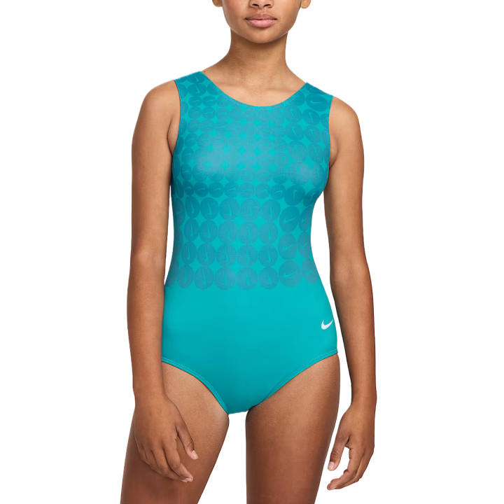 Nike Nike Gymnastics Swoosh Printed Performance Leotard