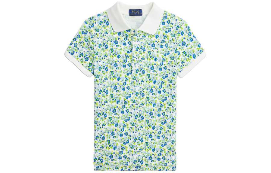 Polo Ralph Lauren T Shirt SS24 Green Kids'