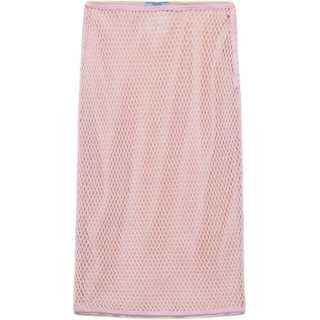 PRADA Cotton Mesh Midi Skirt