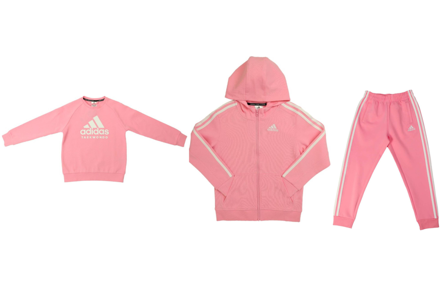 Adidas Adidas Casual Sportswear Pink White Kids'