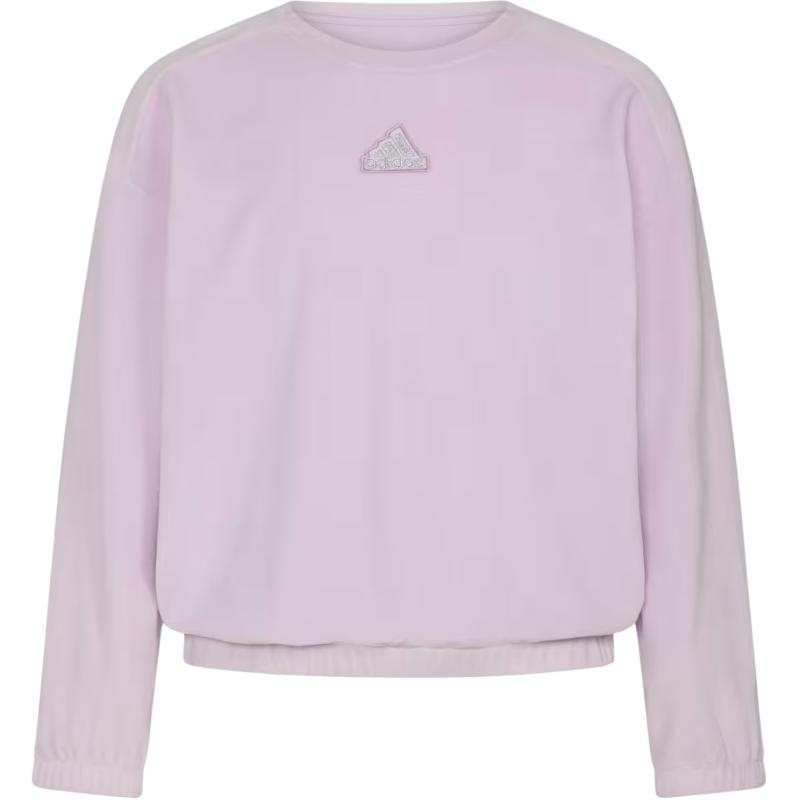 Adidas Adidas Sportswear T Shirt RIB VLOUR CRW NCK ELSTC PLLVR Ice Lavender Teenagers