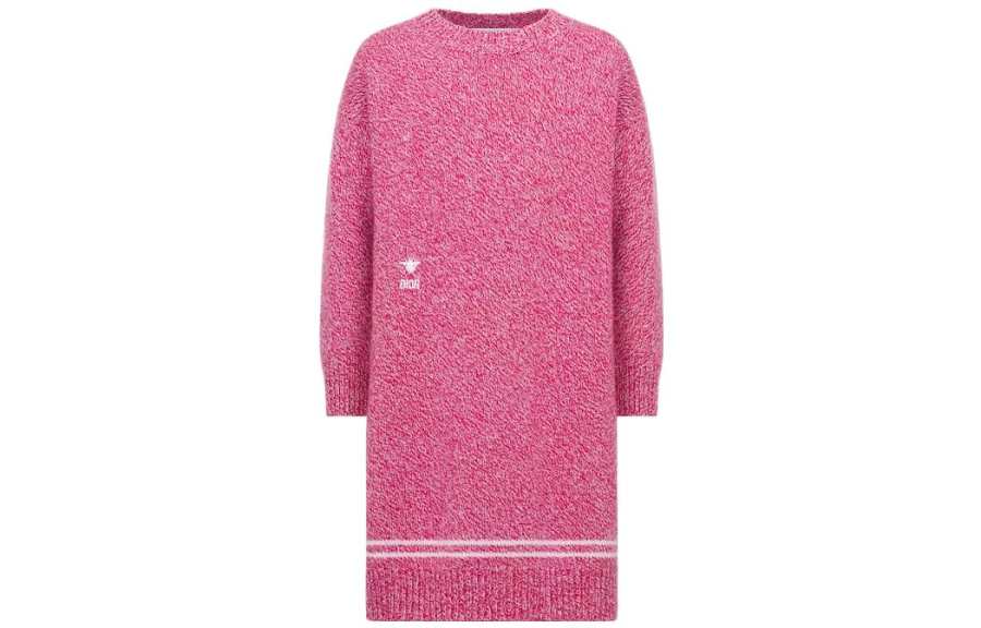 DIOR DIOR Kids Dresses Crew Neck Moderate Long