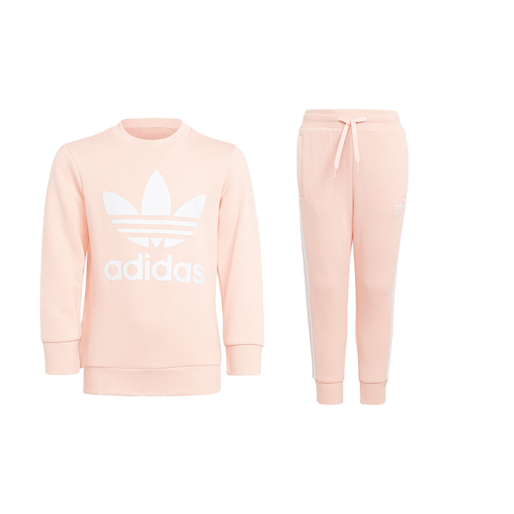 Adidas Originals Casual Sportswear Hazy Coral Powder/White Children Aged 3 7 Years Old