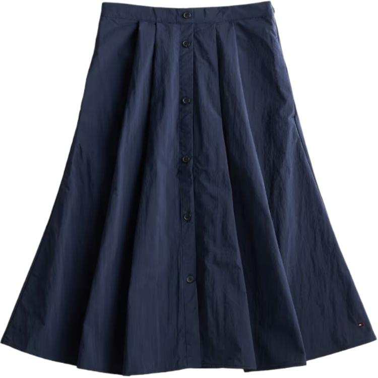 Tommy Hilfiger Casual Long Skirt Women's Marine Blue