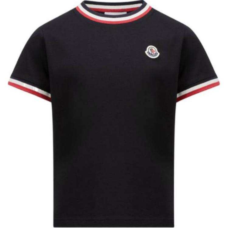 Moncler Kids T Shirts Crew Neck Moderate