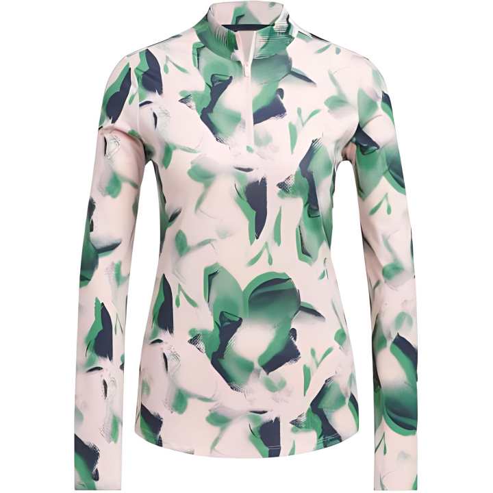 Adidas Adidas Free Shipping With AdiClub Ultimate365 Printed Quarter Zip Mock