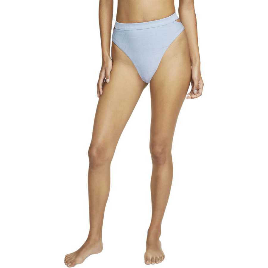 Nike Nike SwimWomen's Cut Out High Waisted Bikini Bottoms Swimming Shorts Women's Blue