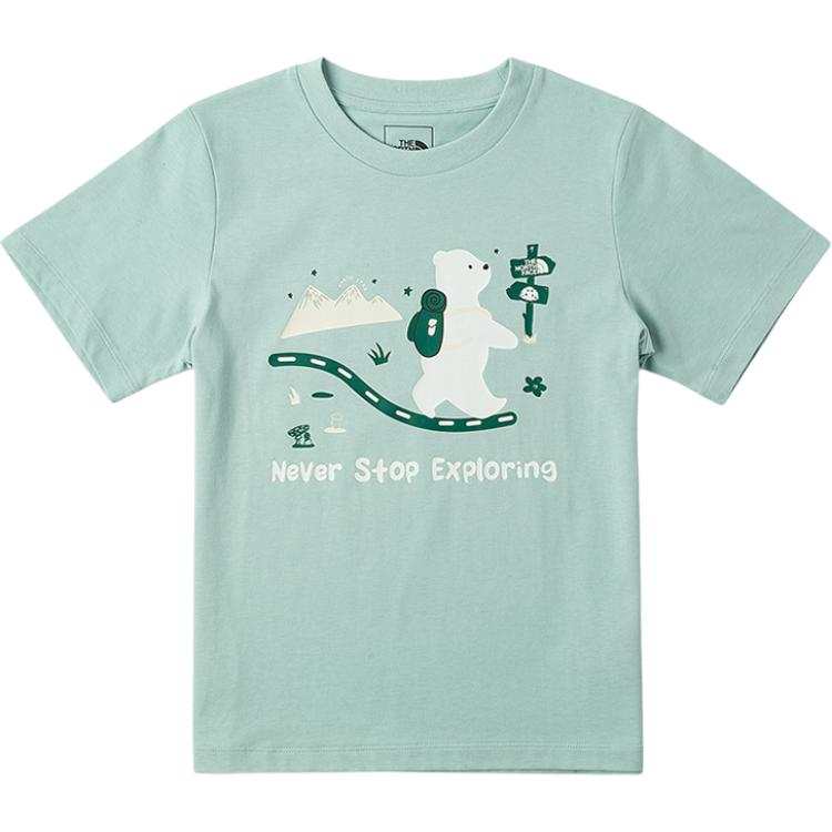 THE NORTH FACE T Shirt Light Pine Wood Children Aged 3 7 Years Old