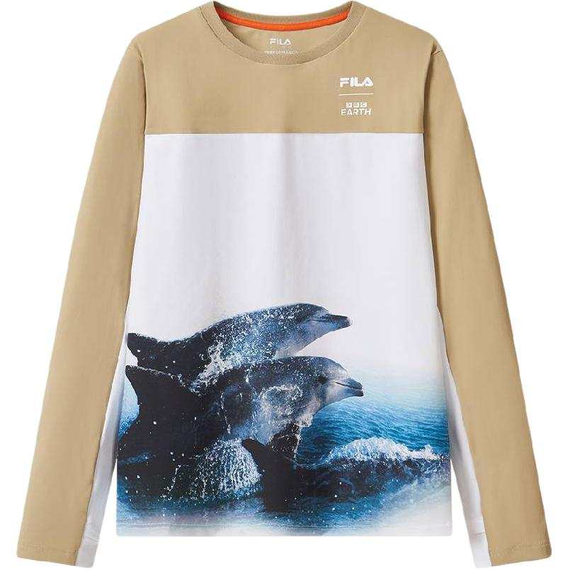 FILA KIDS T Shirt Coffee Teenagers