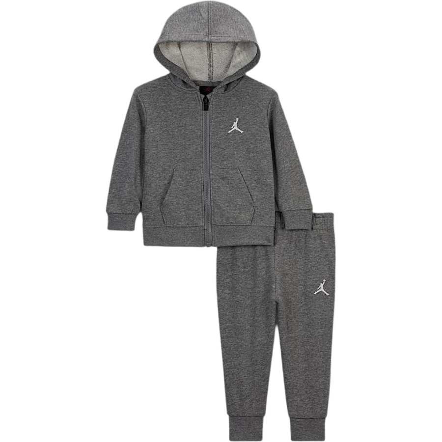 Jordan Jordan Casual Sportswear MJ BrooklynJumpman Heather Carbon Infant And Toddler