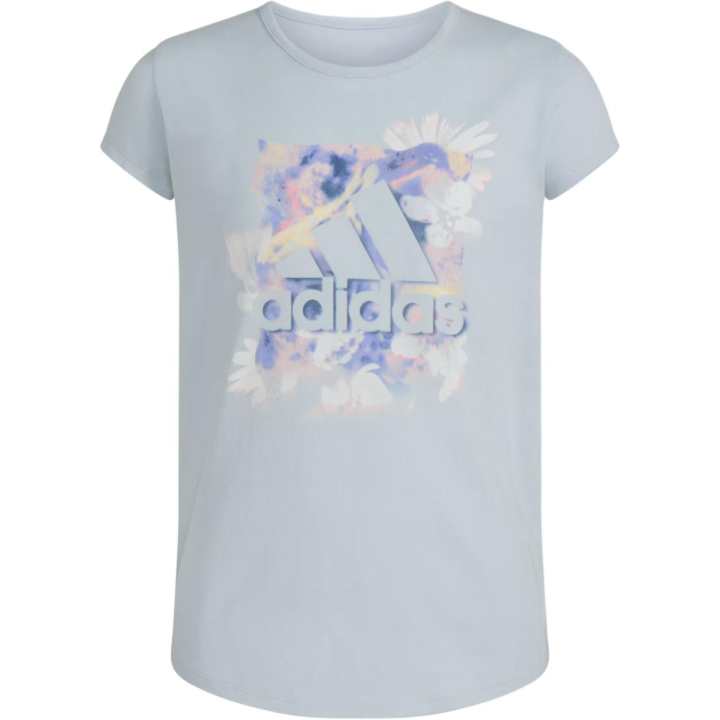 Adidas Adidas T Shirt Light Blue Kids'