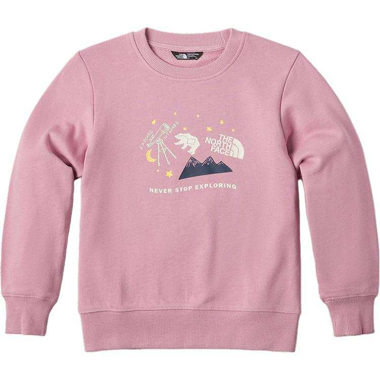 THE NORTH FACE Sweatshirt Cherry Blossom Purple Teenagers