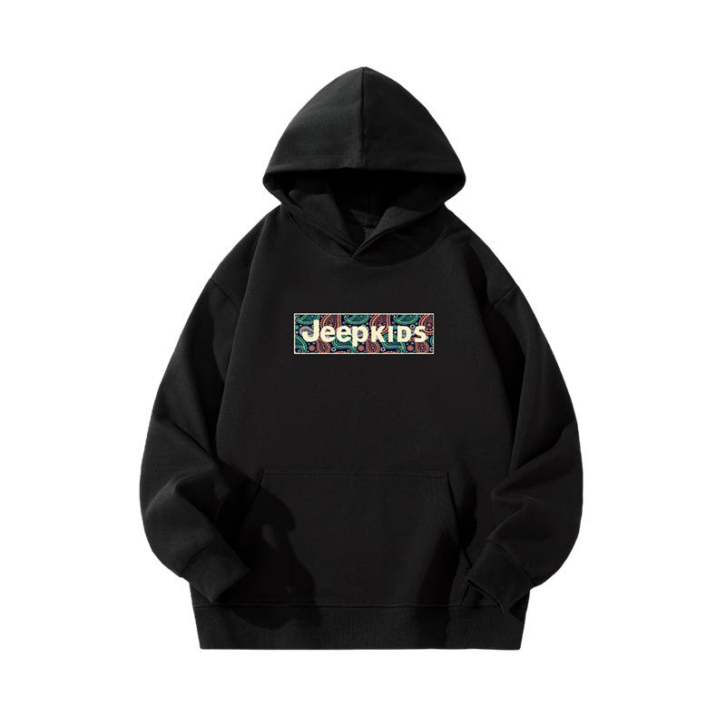 Jeep Grade School Sweatshirts Hooded Thickened