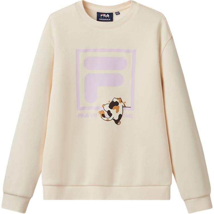 FILA KIDS Sweatshirt Maltose White Teenagers