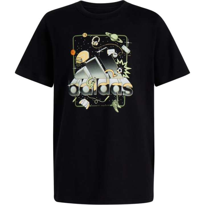 Adidas Adidas Kids T Shirts Crew Neck Moderate