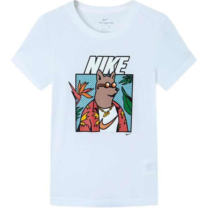 Nike Nike T Shirt Pure White Teenagers