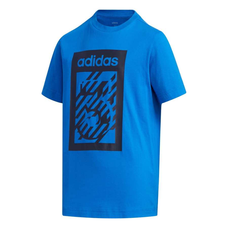 Adidas Adidas Sportswear T Shirt Glowing Blue Teenagers