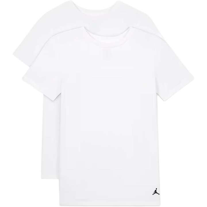 Jordan Jordan Flight Base T Shirt 2 Pack White Teenagers