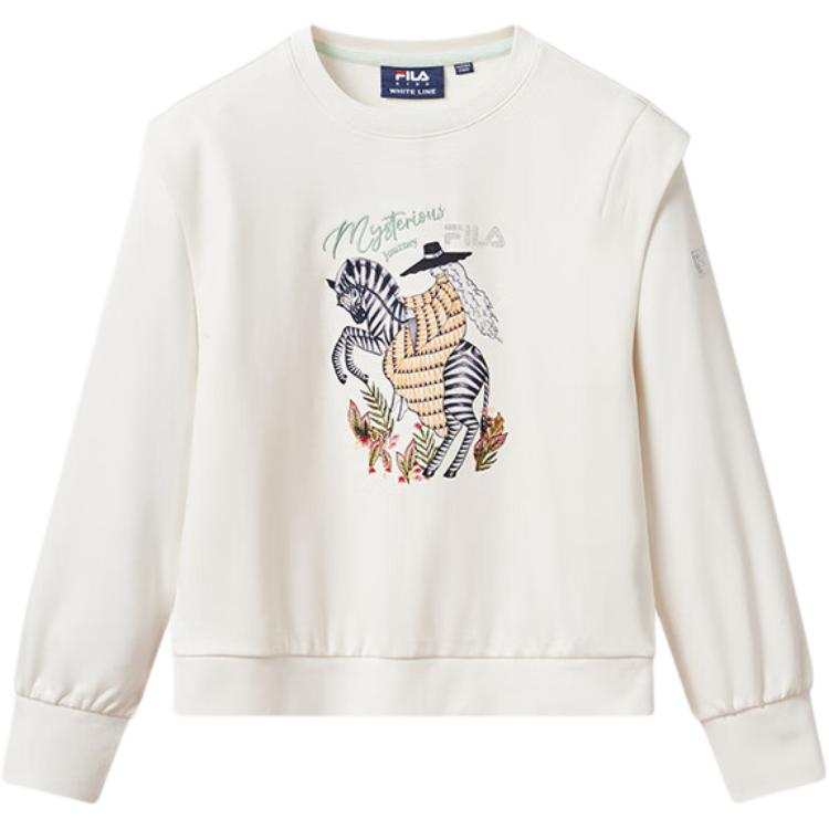 FILA KIDS Sweatshirt Cloud White Teenagers