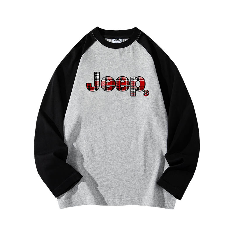 Jeep Grade School T Shirts Crew Neck Moderate
