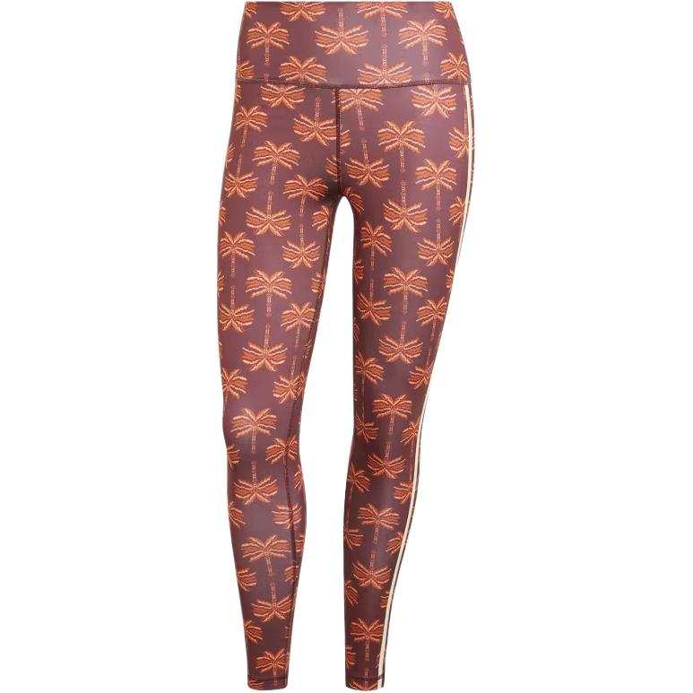 Adidas Adidas FARM Rio 7/8 LEGGINGS Sports Pants Women's Mysterious Brown