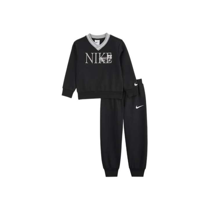 Nike Nike Casual Sportswear Gray Black Children Aged 3 7 Years Old