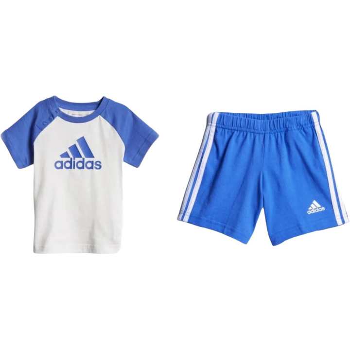 Adidas Adidas Casual Sportswear White/Blue Infant And Toddler