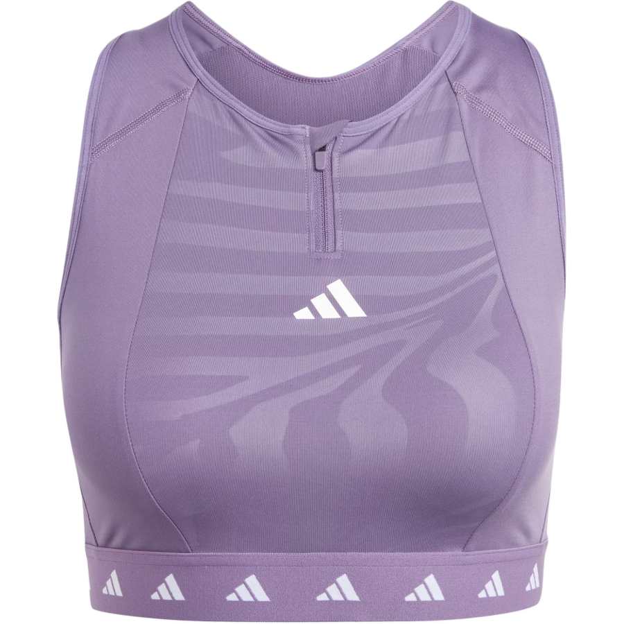 Adidas Adidas POWERIMPACT TRAINING Sports Underwear Women's Dark Shadow Purple
