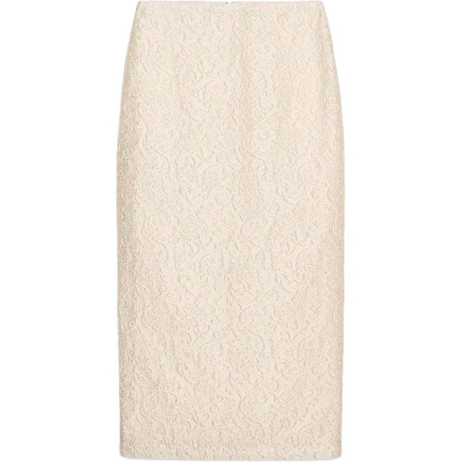 ZARA Casual Long Skirt Women's Champagne