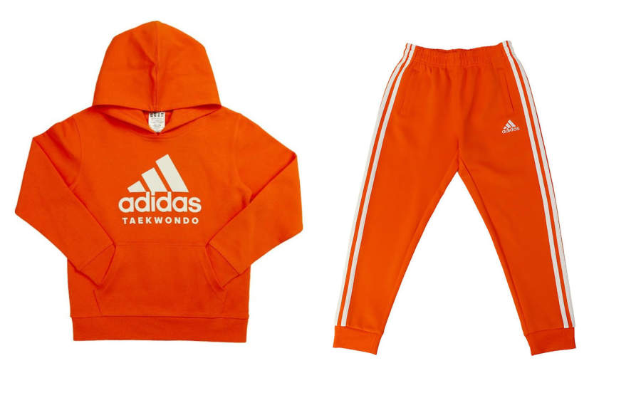 Adidas Adidas Kids Casual Sportswear Hooded Moderate