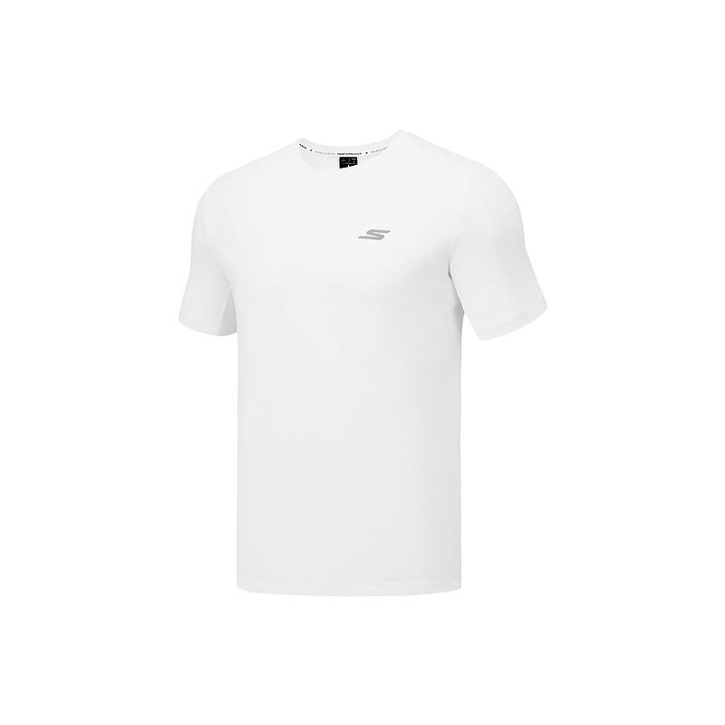 Skechers Comfortable Sports Collection T Shirt Men's Bright White