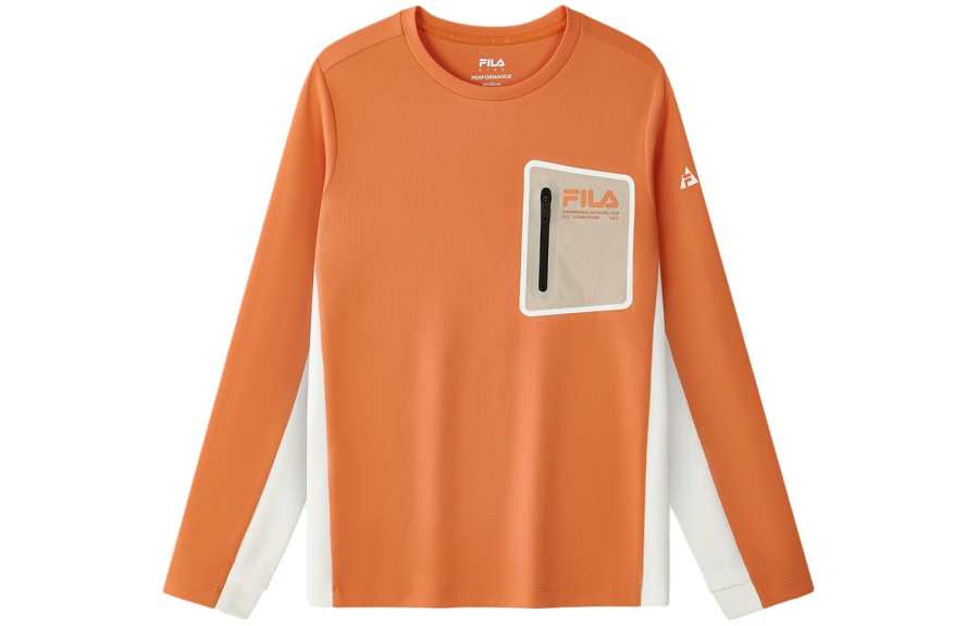 FILA KIDS T Shirt Coral Gold Teenagers