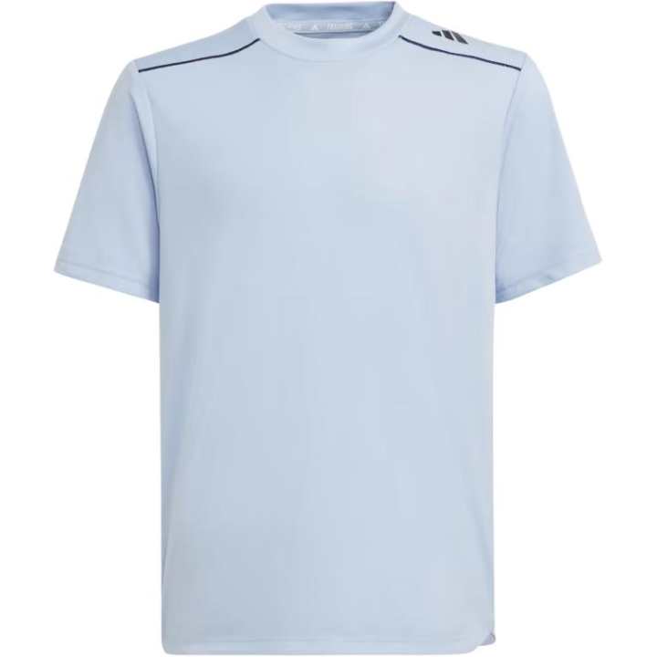 Adidas Adidas Aeroready Tee T Shirt Blue Daybreak Teenagers