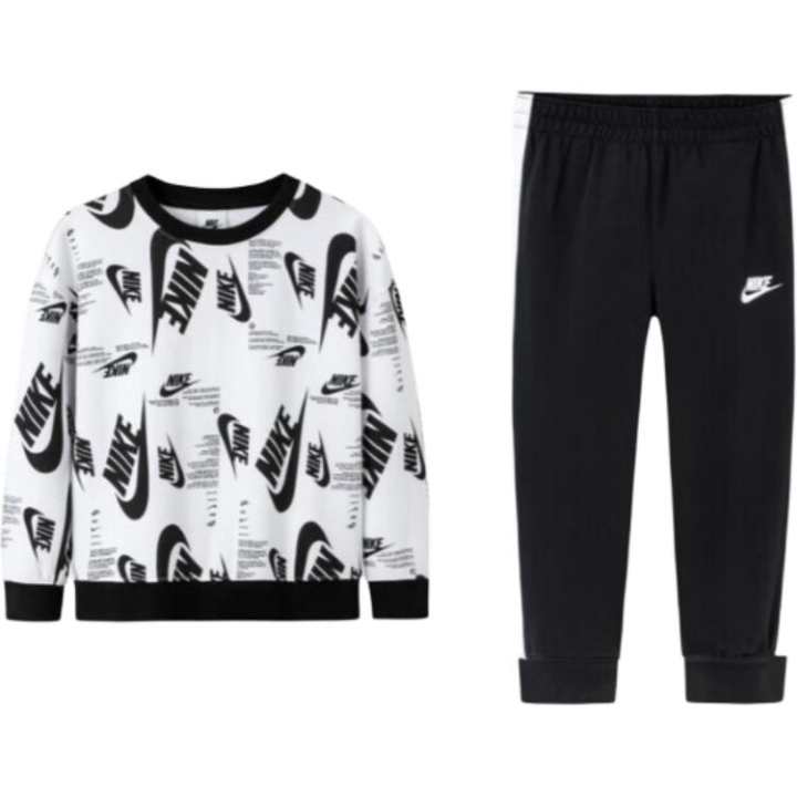 Nike Nike Casual Sportswear Jet Black Children Aged 3 7 Years Old