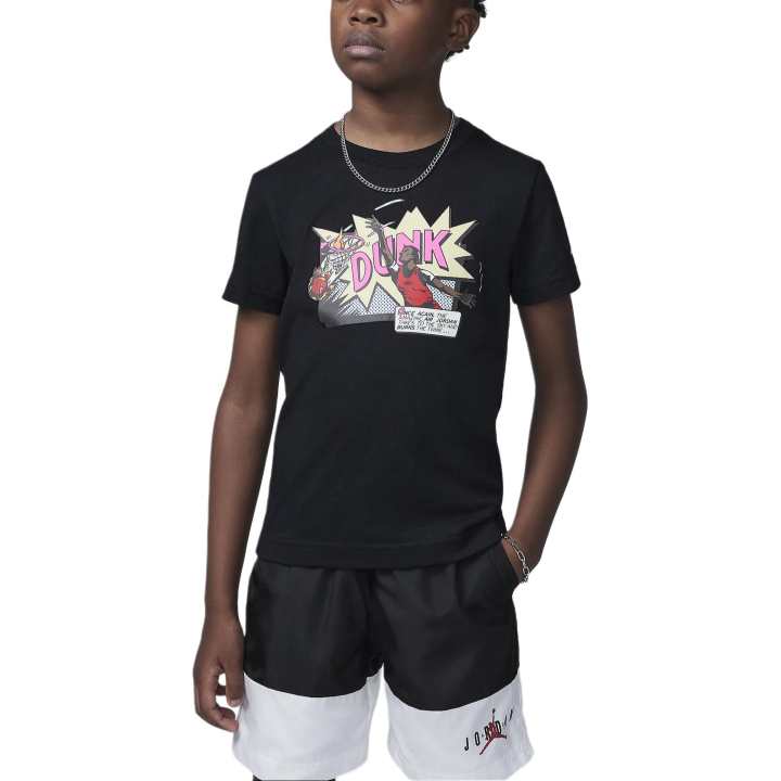 Jordan Jordan Air T Shirt Black Children Aged 3 7 Years Old