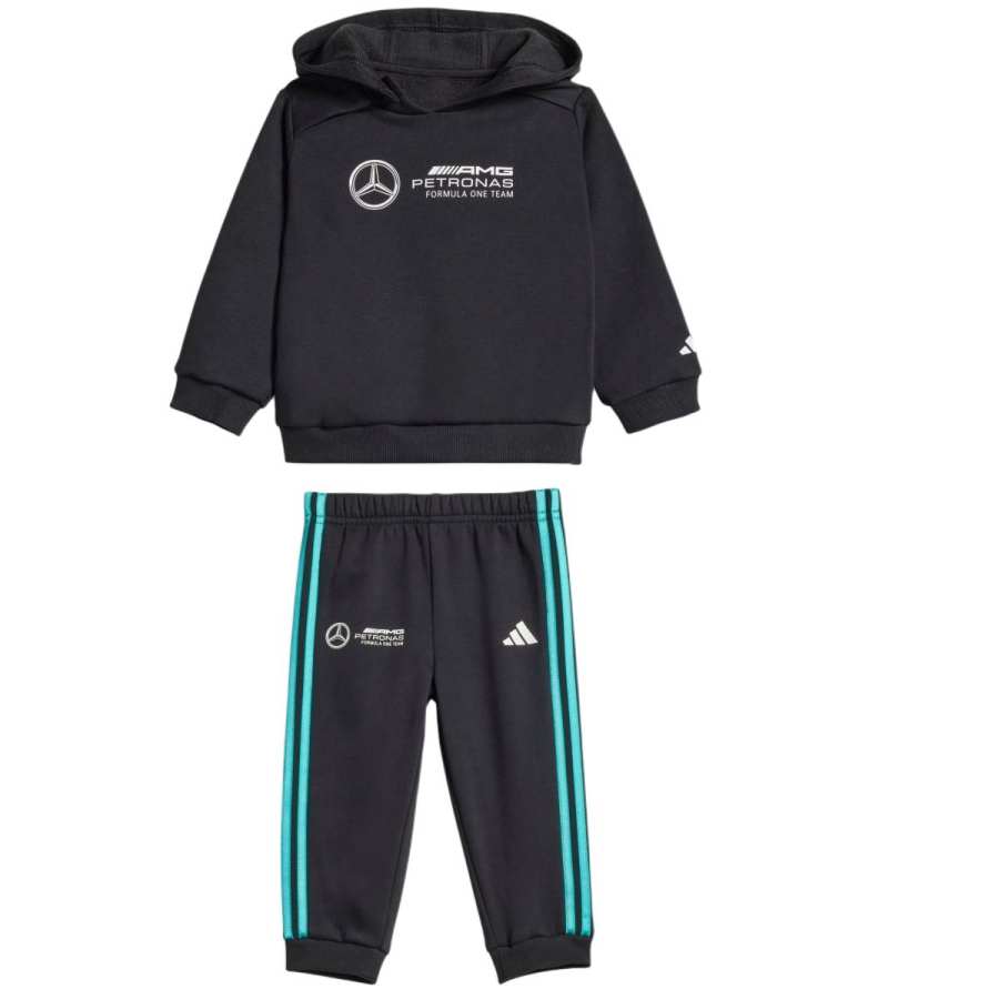 Adidas Adidas x MERCEDES AMG PETRONAS F1 Casual Sportswear TEAM Black/White Infant And Toddler