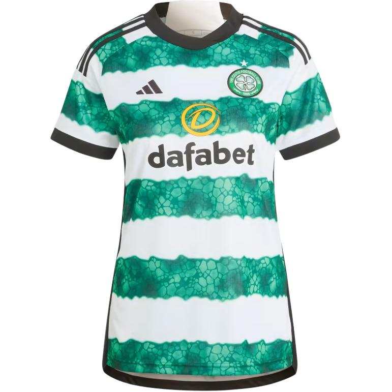 Adidas Adidas Celta CELTIC FC HOME JERSEY Soccer Jersey Women's Green
