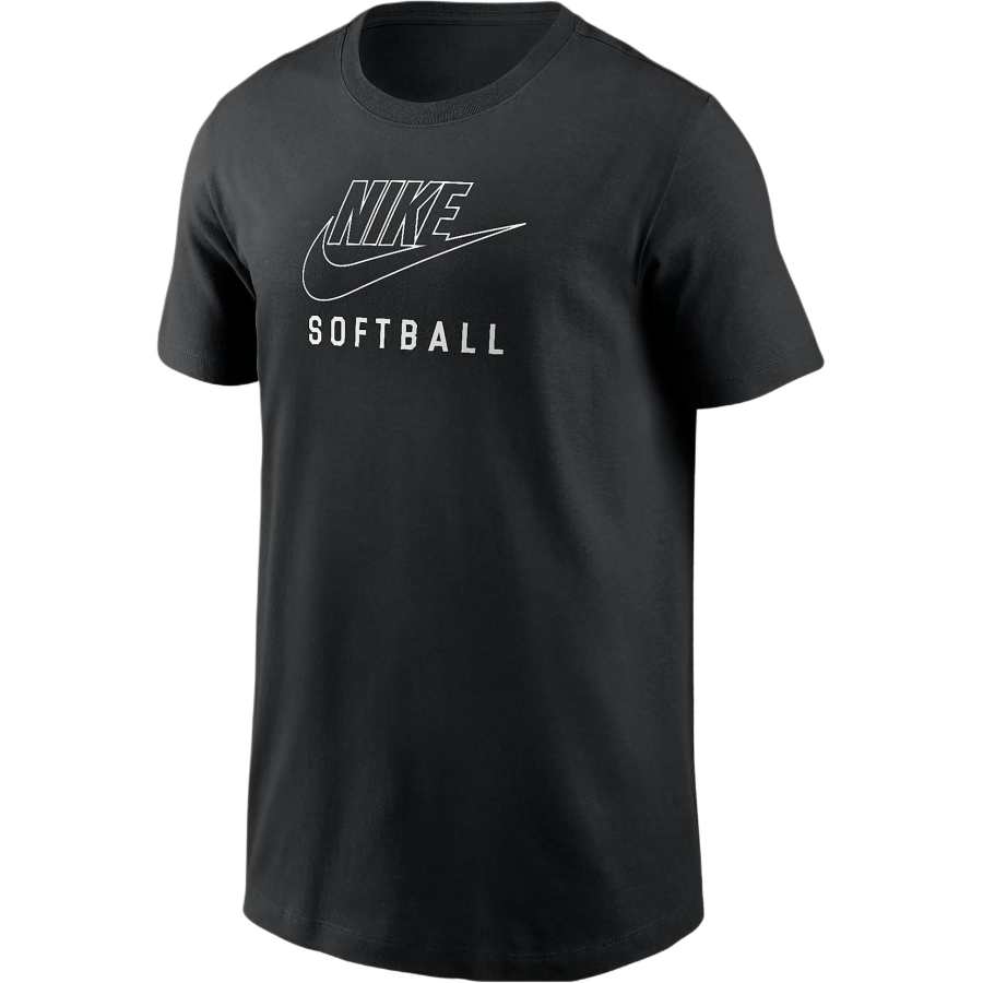 Nike Nike Swoosh T Shirt Black Teenagers