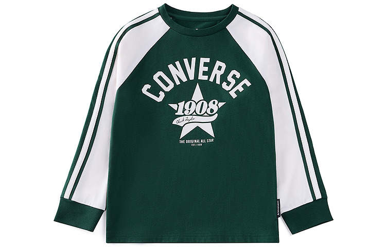 Converse T Shirt Tea Green Children Aged 3 7 Years Old